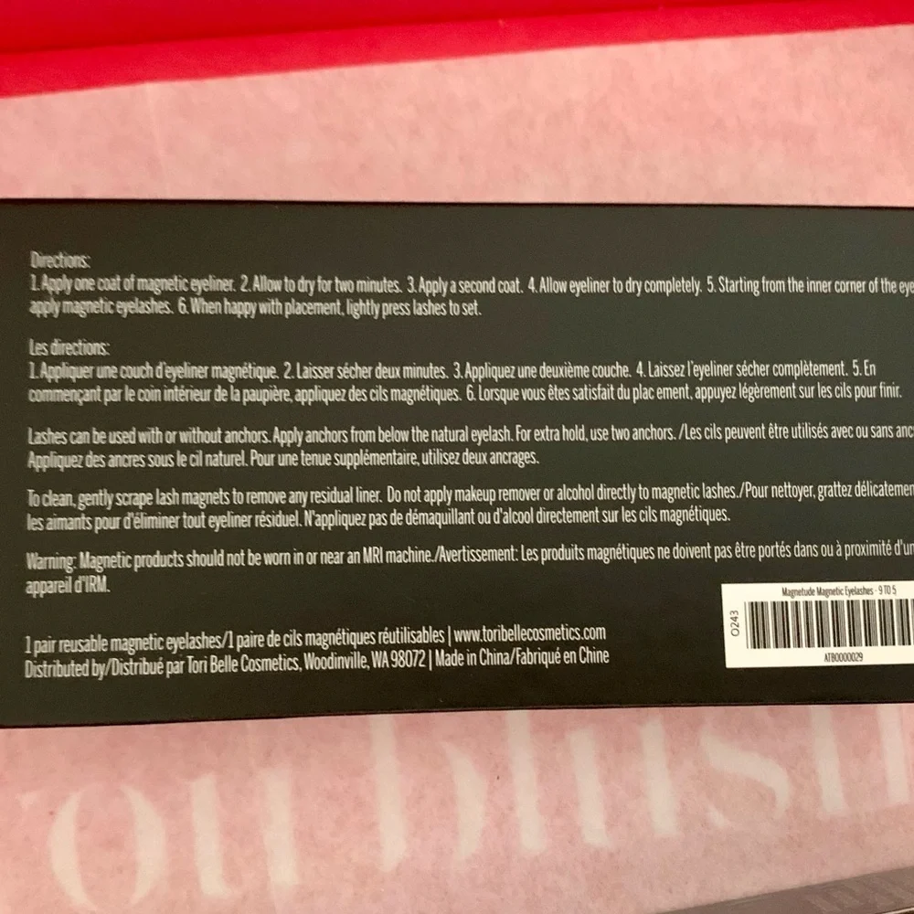🎁NEW Tori Belle Magnetude Magnetic Lashes & Eyeliner. - Picture 13 of 16